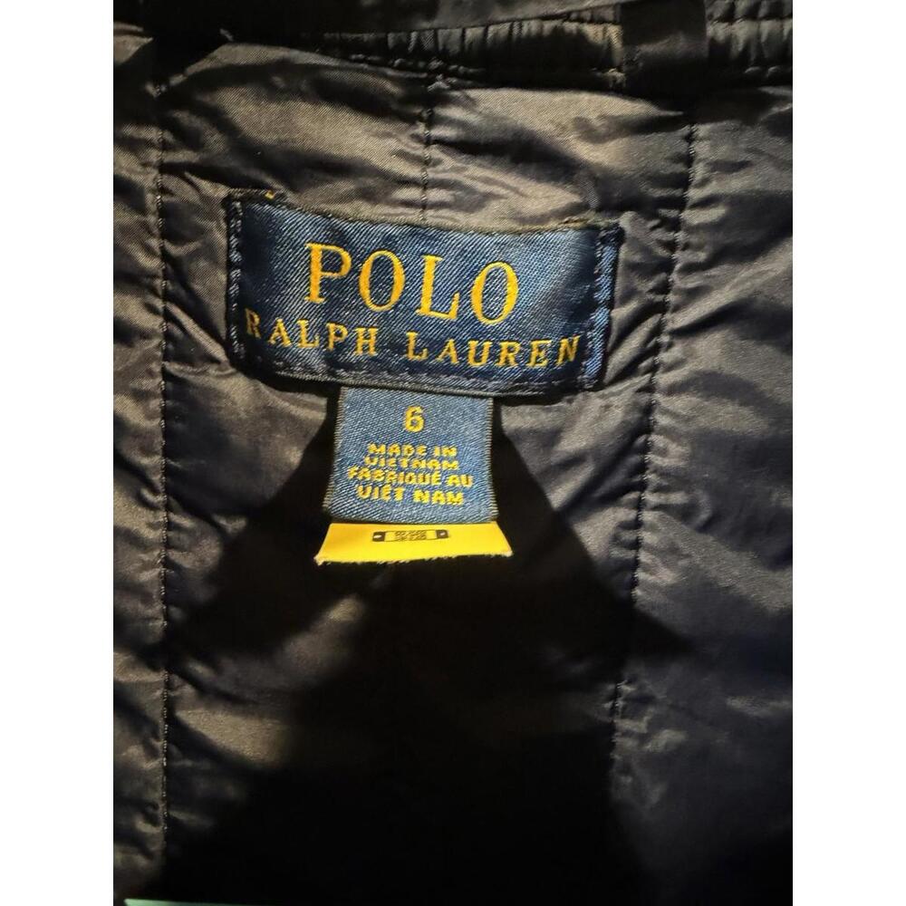 Kids Polo Ralph Lauren Quilted Jacket Size 6 Blue - Picture 4 of 6